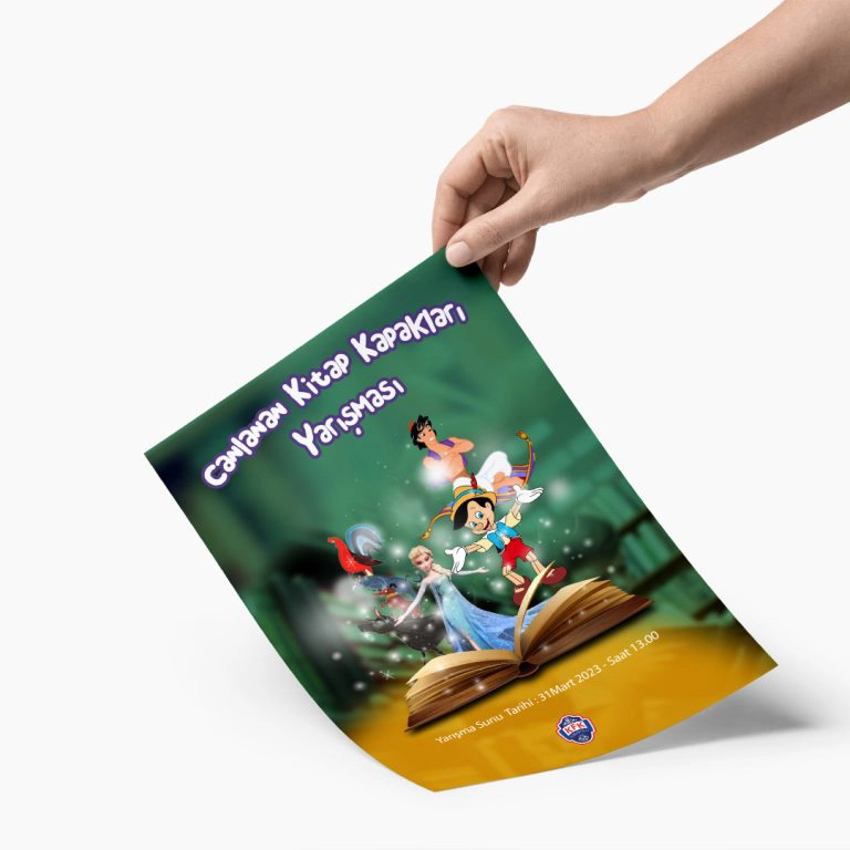 Kadriye Faik Koparan İlk Okulu Poster Tasarımı